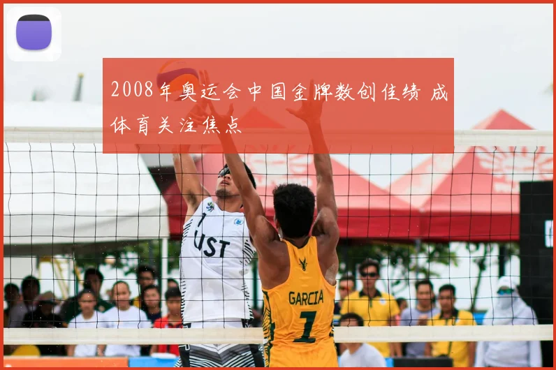 2008年奥运会中国金牌数创佳绩 成体育关注焦点